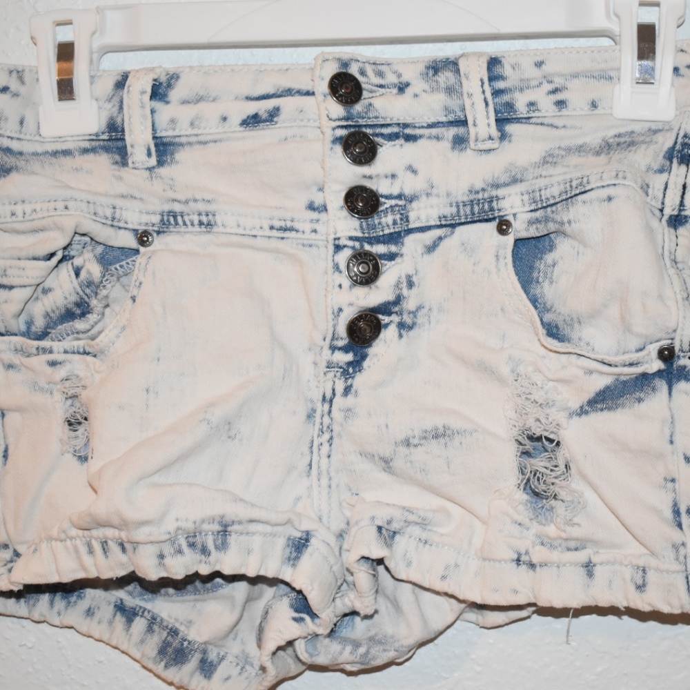 High Waisted Jean Shorts